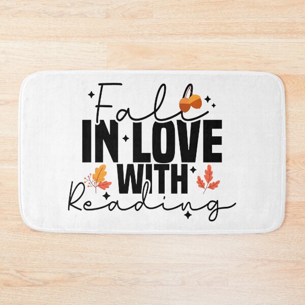 Item preview, Fall In Love With Reading, Cute Fall designed and sold by Blonc-ou.
