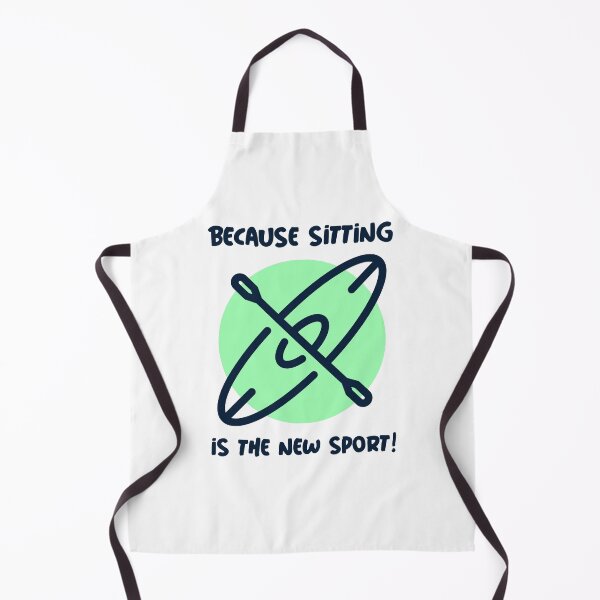 Item preview, Kayaking: Because Sitting is the New Sport - Green designed and sold by CanvasHarbor.