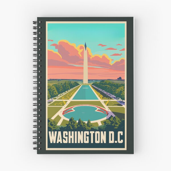 Item preview, A Vintage Travel Art of Washington DC - US  designed and sold by GoodOldVintage.