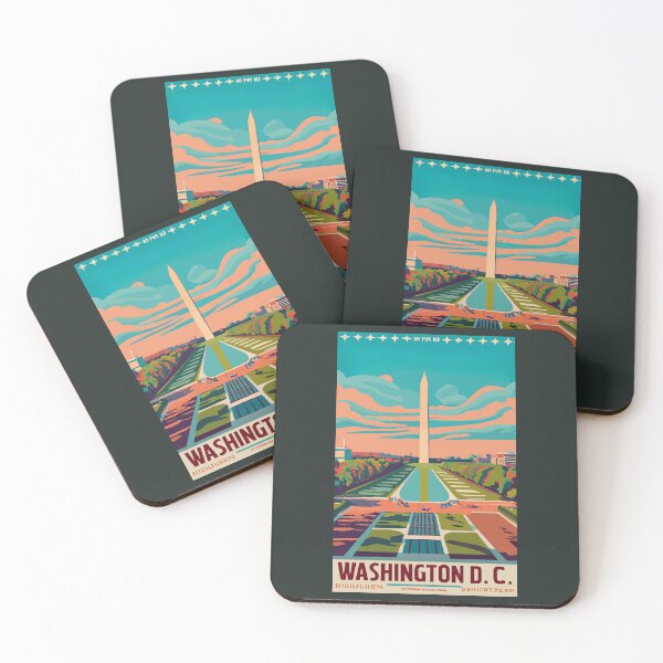 Item preview, A Vintage Travel Art of Washington DC - US  designed and sold by GoodOldVintage.
