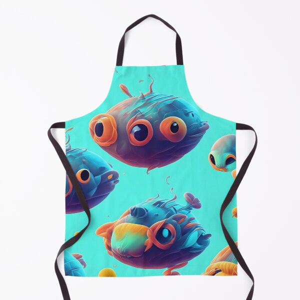 Item preview, Cute Strange Aliens Ships in Space designed and sold by AleksKos.