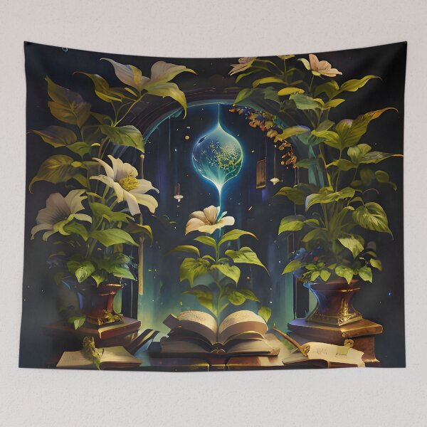 Item preview, The Botanic Spellbook designed and sold by Chrome-Serpent.