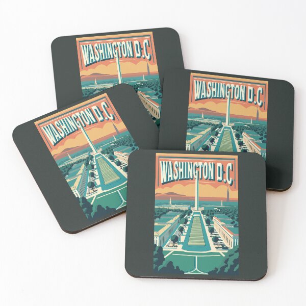 Item preview, A Vintage Travel Art of Washington DC - US  designed and sold by GoodOldVintage.