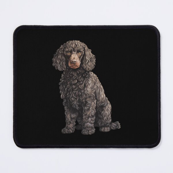 Item preview, Chocolate Irish Water Spaniel Puppy Dog Drawing designed and sold by meganohm.