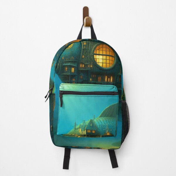Item preview, Underwater City of Fish and Trees designed and sold by Sarah Curtiss.