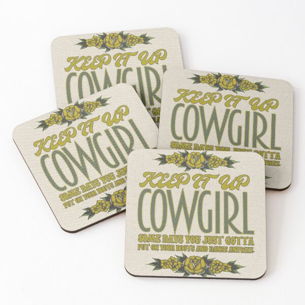 Item preview, Long Live Cowgirls, Cowgirl Western Girl Female Power Sayings designed and sold by Kai Multiverse.