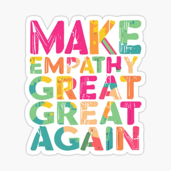 Item preview, Make Empathy Great Again  designed and sold by Sofia Rose Design ⭐️⭐️⭐️⭐️⭐️.