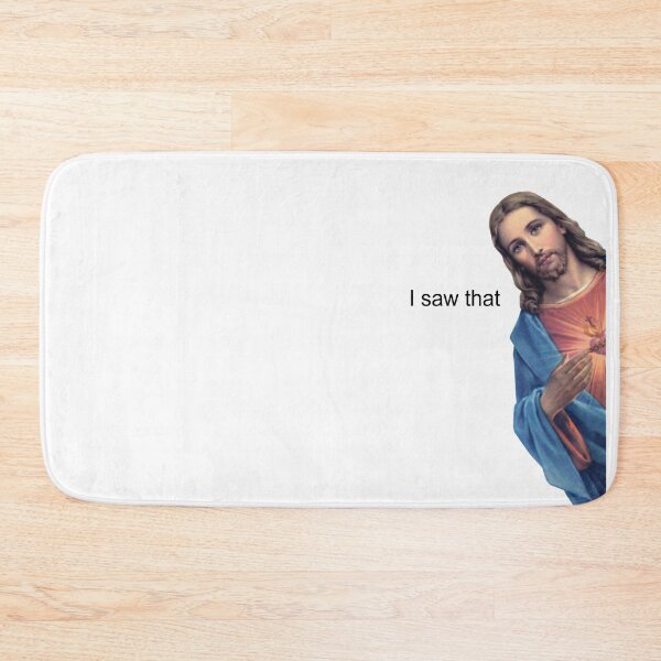 Item preview, Jesus "I Saw That" designed and sold by theboonation.