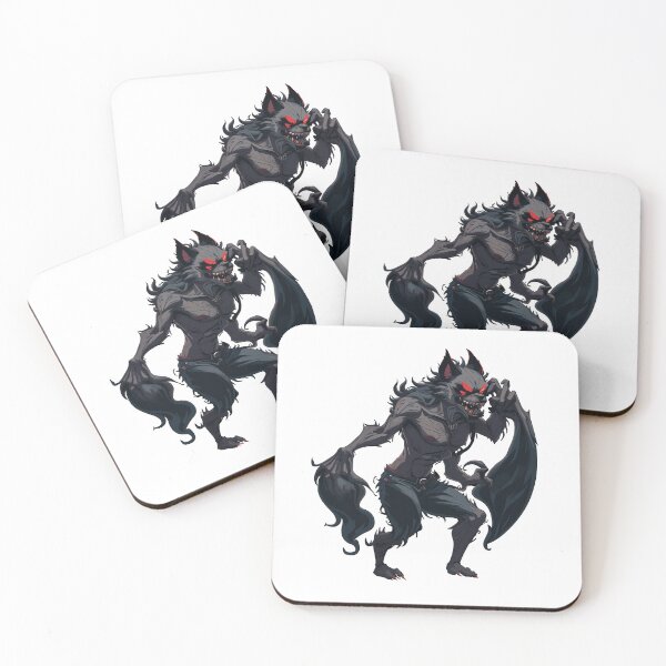 Item preview, Werewolf on Halloween, stickers, stockings, t-shirts... designed and sold by AlejaJorgeShop.