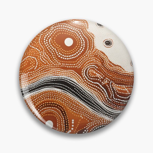 Item preview, Aboriginal Art Print: "Whispers of the Outback" designed and sold by BrushstrokesA.