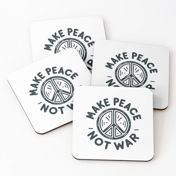 Item preview, Make Peace Not War designed and sold by NeatSplash.