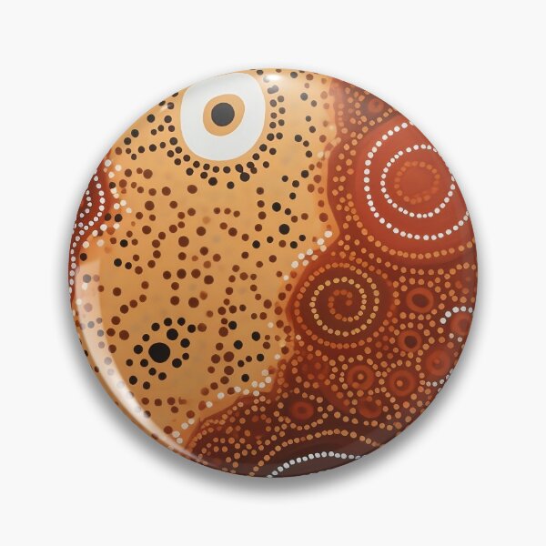 Item preview, Aboriginal Art Print: "Dreamtime Resonance" designed and sold by BrushstrokesA.