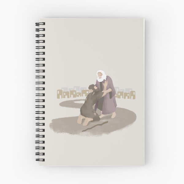 Item preview, The Prodigal Son Bible Sketch Bible Verse Art Design, Bible Story Artwork, Jesus Art Print designed and sold by kimicreativ.