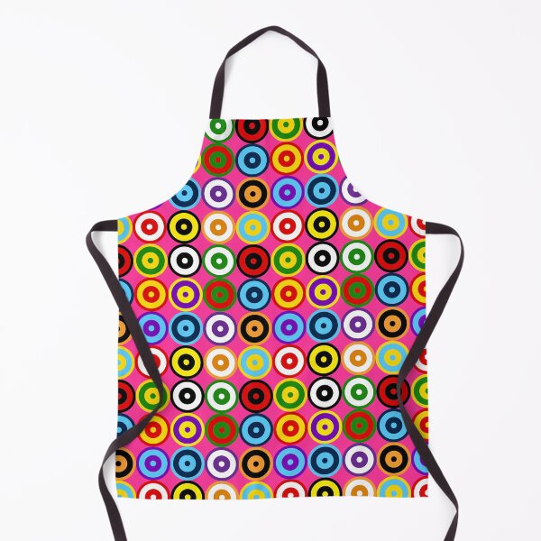 Item preview, PINK Multi-pattern Retro Mod Roundel designed and sold by ModSupporters.