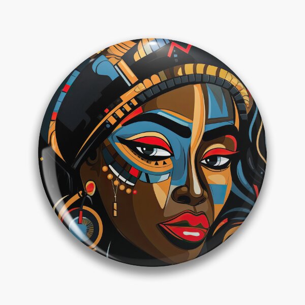 Item preview, African Beauty Resplendent designed and sold by ai1art.