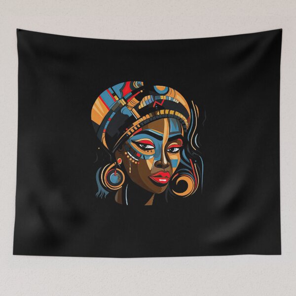 Item preview, African Beauty Resplendent designed and sold by ai1art.