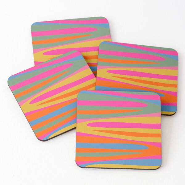 Item preview, Colorful Terzo Stripes Bright Vertical Abstract Pattern designed and sold by kierkegaard.