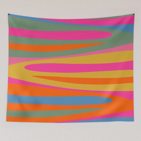 Item preview, Colorful Terzo Stripes Bright Vertical Abstract Pattern designed and sold by kierkegaard.