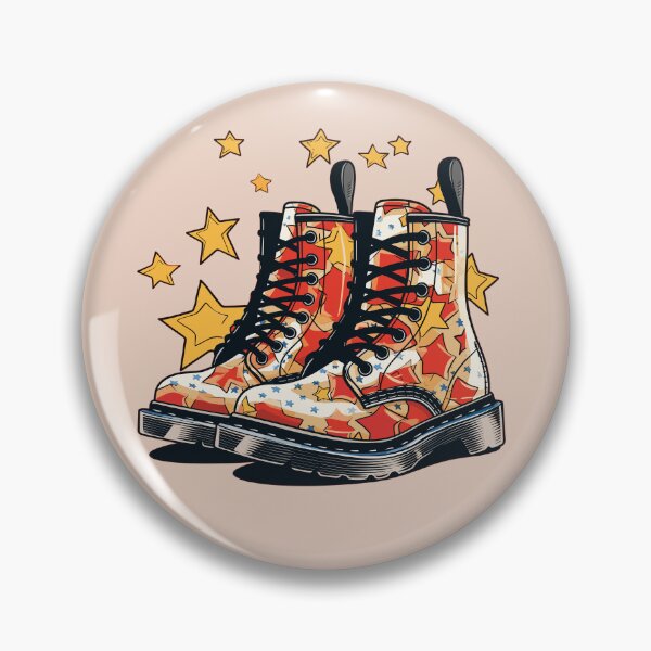 Item preview, Starry Christmas Boots designed and sold by RetroPrints.