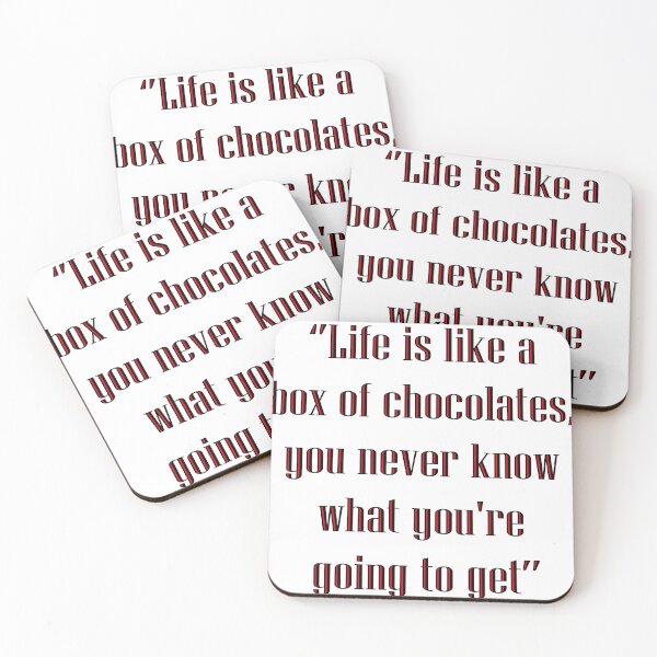 Item preview, Life is like a box of chocolates, you never know what you're going to get designed and sold by Notorious CodFather Designer Studio.