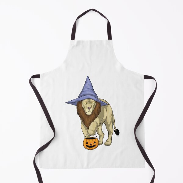 Item preview, Lion Halloween Witch Pumpkin designed and sold by Snabdesign84.