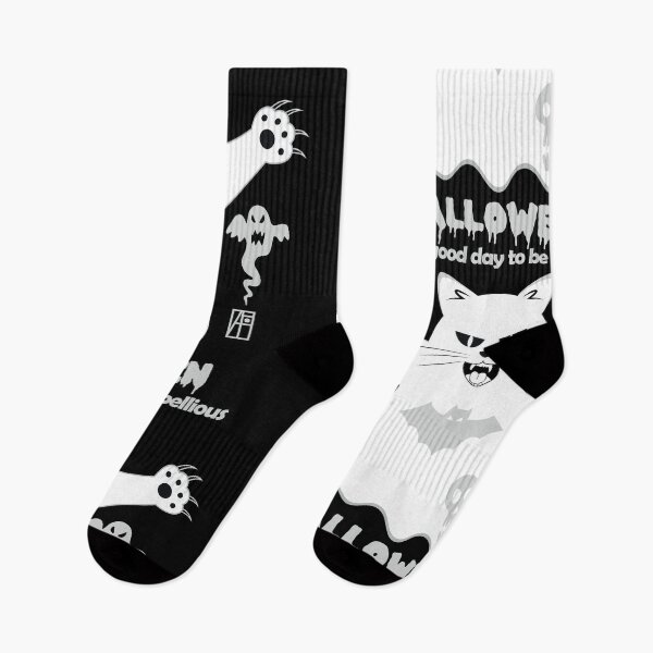 Item preview, CAT rules - This is a good day to be rebellious for Halloween  - cute Halloween  designed and sold by ArtProjectShop.