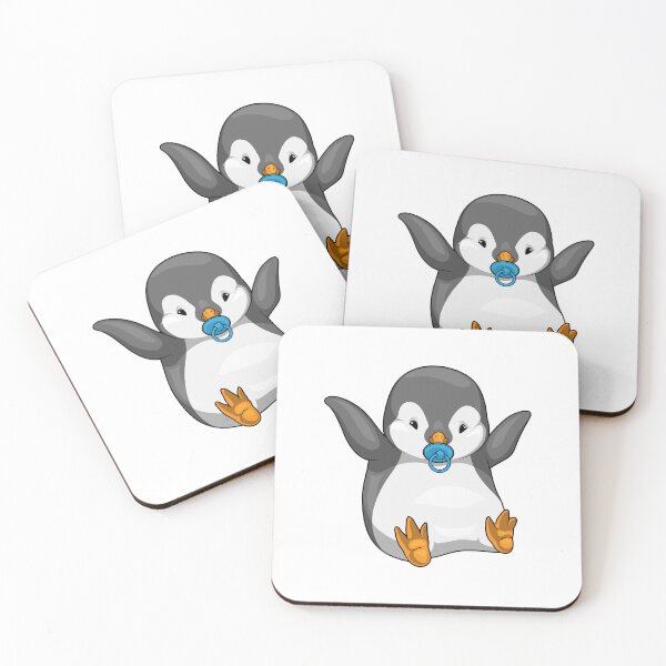 Item preview, Penguin Baby Pacifier designed and sold by Snabdesign84.