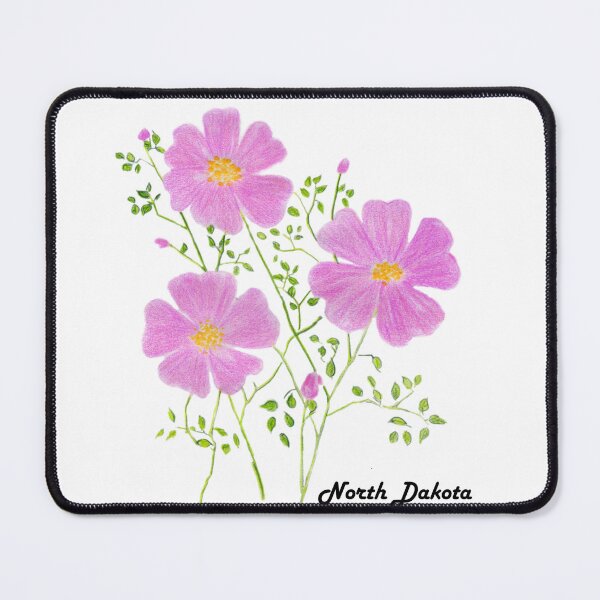 Item preview, 50 States 50 Flowers: North Dakota designed and sold by sandrahlee.