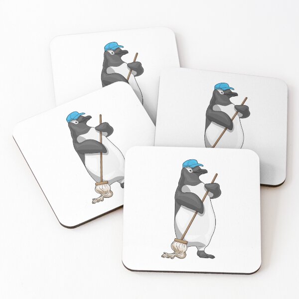 Item preview, Penguin Cleaner Mop designed and sold by Snabdesign84.
