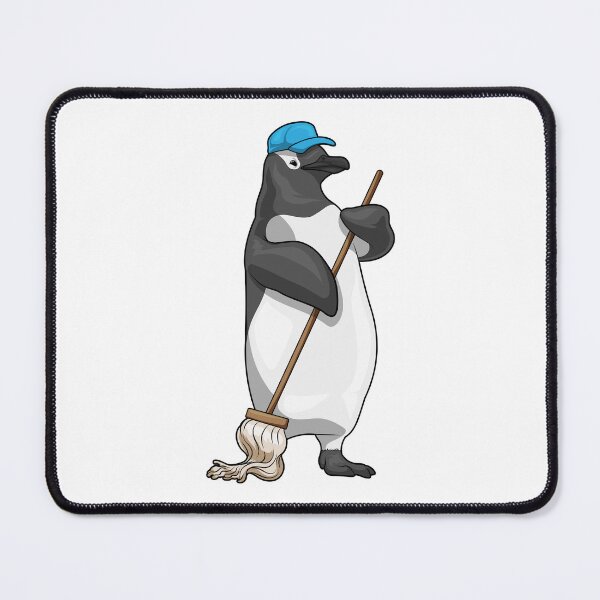 Item preview, Penguin Cleaner Mop designed and sold by Snabdesign84.