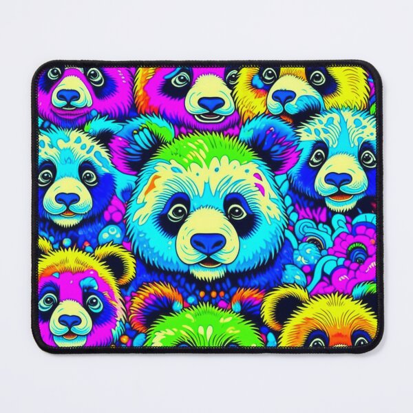 Item preview, Psychedelic Panda Pattern designed and sold by Appareltee.