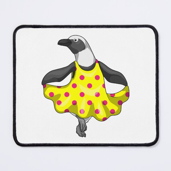 Item preview, Penguin Polka Dots Dress designed and sold by Snabdesign84.