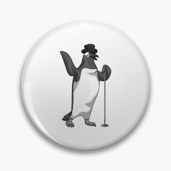Item preview, Penguin Singer Microphone Singing designed and sold by Snabdesign84.