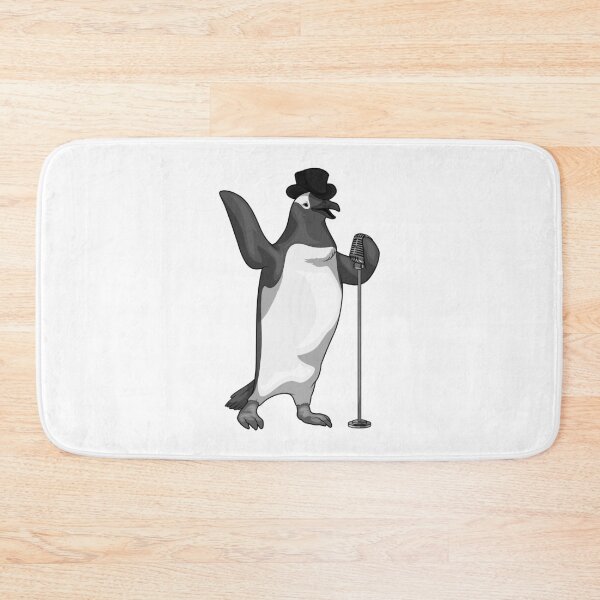 Item preview, Penguin Singer Microphone Singing designed and sold by Snabdesign84.