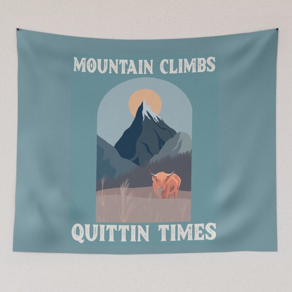 Item preview, Mountain And Quitting Times Art Deco designed and sold by CMORRISON12345.