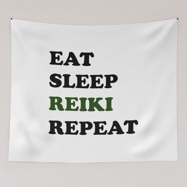 Item preview, Eat, Sleep, Reiki, Repeat designed and sold by EvaAngel.
