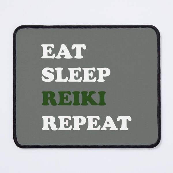 Item preview, Eat, Sleep, Reiki, Repeat /white/ designed and sold by EvaAngel.