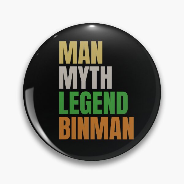 Item preview, Man Myth Legend Binman designed and sold by Affyboss6.