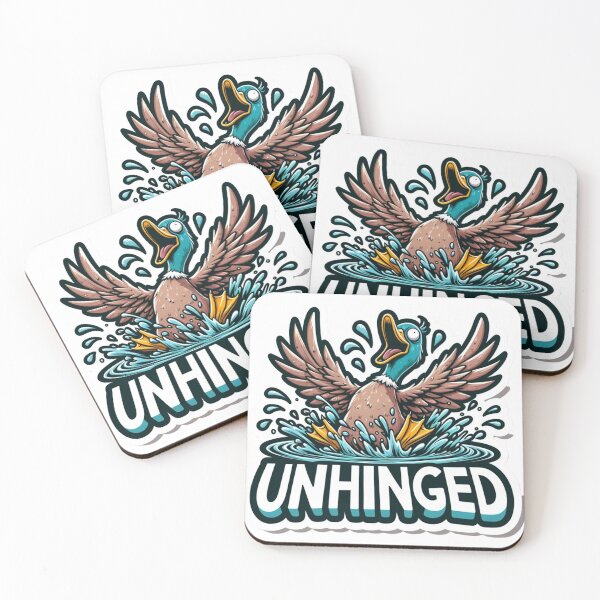 Item preview, Unhinged Duck designed and sold by NeatSplash.