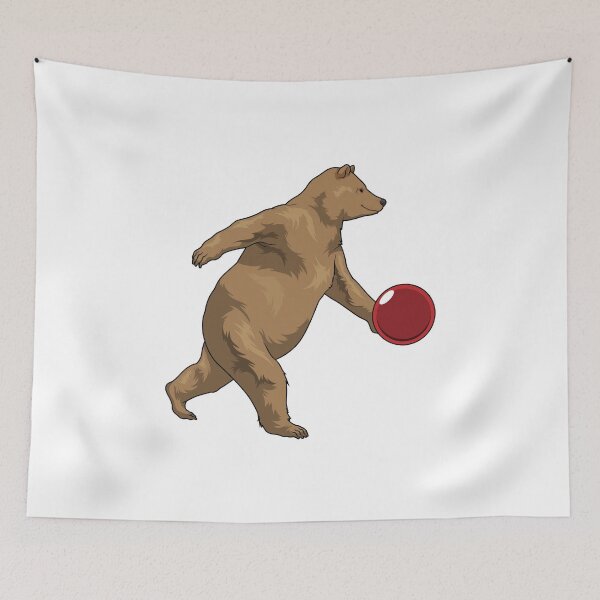 Item preview, Bear Bowling Bowling ball designed and sold by Snabdesign84.