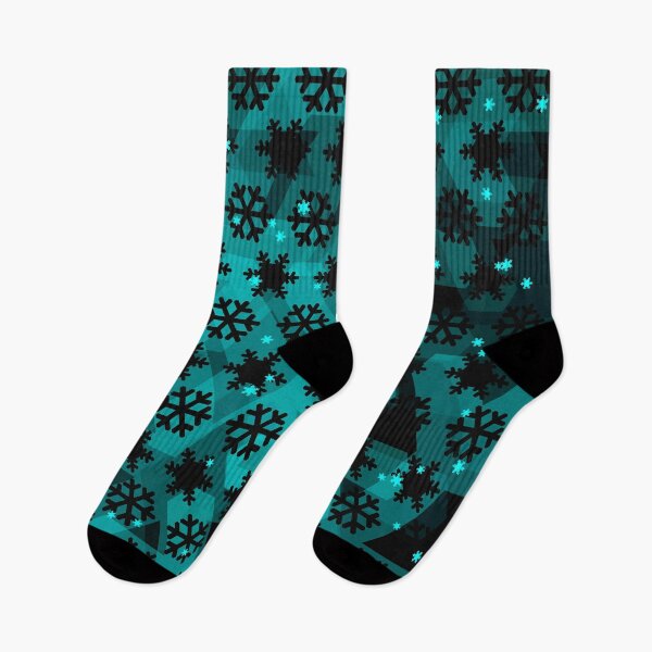 Item preview, snow flakes blue designed and sold by frauenbrauen.