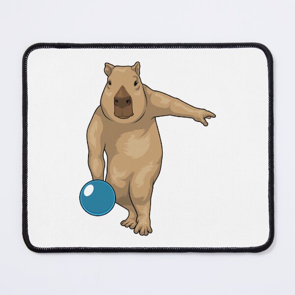 Item preview, Capybara Bowling Bowling ball designed and sold by Snabdesign84.