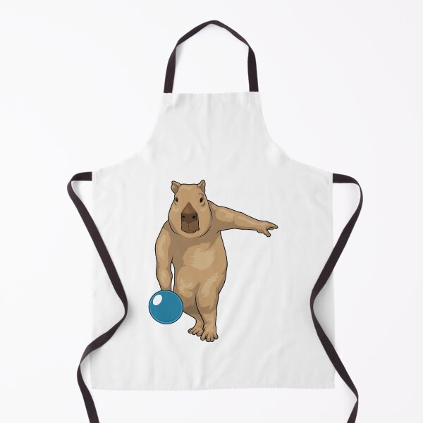 Item preview, Capybara Bowling Bowling ball designed and sold by Snabdesign84.