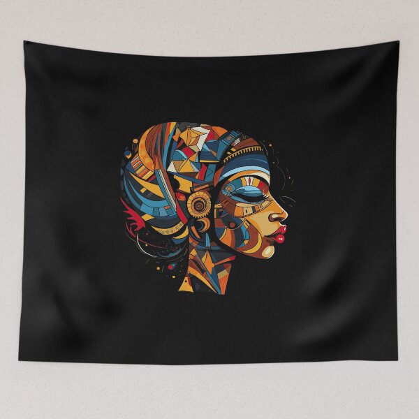 Item preview, African Beauty in Color designed and sold by ai1art.