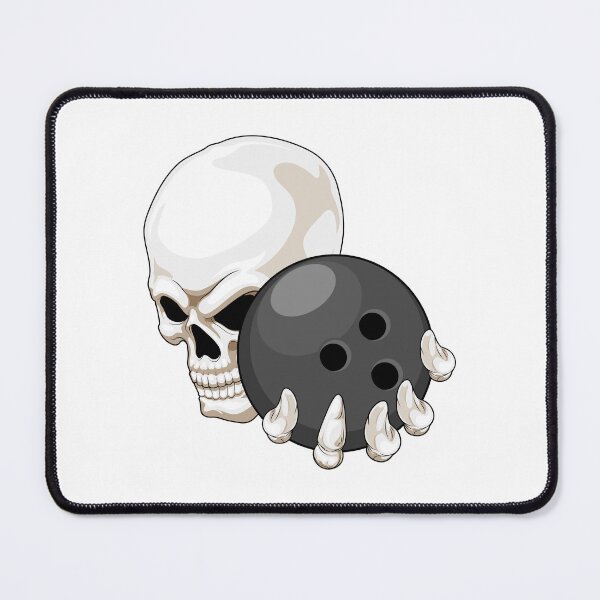 Item preview, Skull Bowling Bowling ball designed and sold by Snabdesign84.