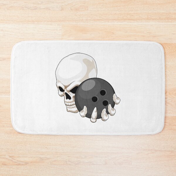 Item preview, Skull Bowling Bowling ball designed and sold by Snabdesign84.