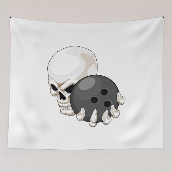 Item preview, Skull Bowling Bowling ball designed and sold by Snabdesign84.