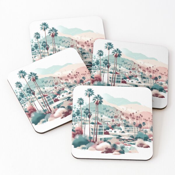 Item preview, Palm Springs Landscape designed and sold by NeatSplash.