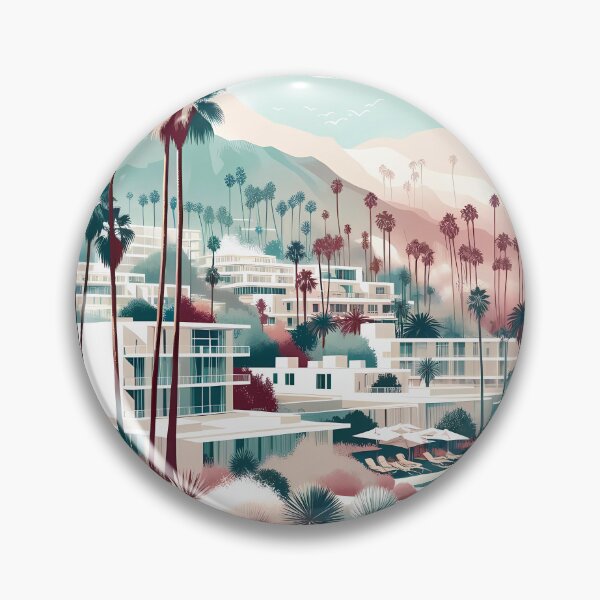 Item preview, Palm Springs Landscape designed and sold by NeatSplash.