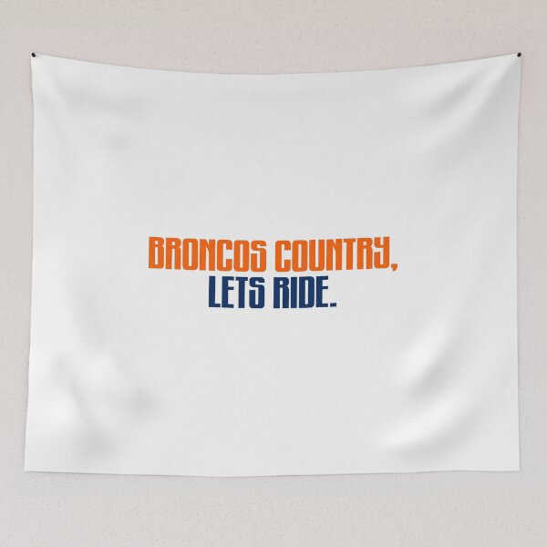 Aperçu de l'œuvre denver broncos créée et vendue par designsbysamantha.